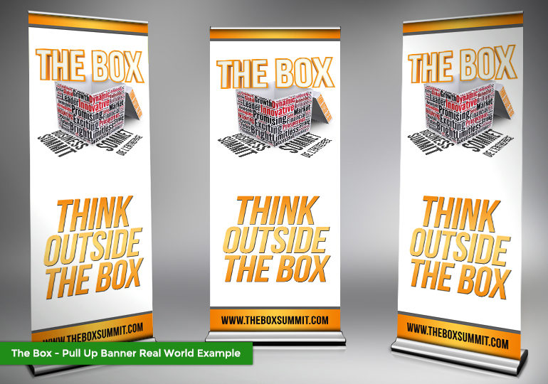 The Box 2014 – Pull Up Banner