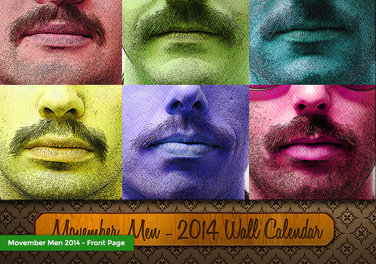 Movember Men 2014 Calendar