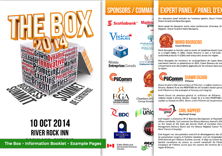 The Box 2014 – Information Booklet